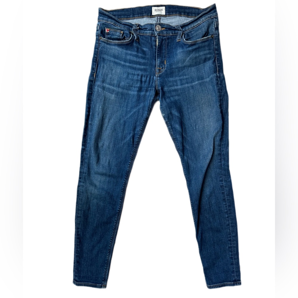 Hudson Skinny Jean Medium Wash Size 28